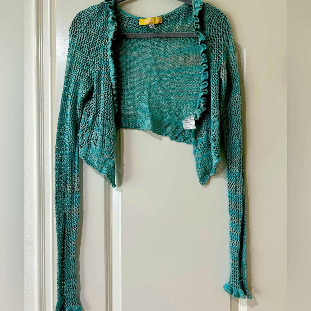 🗽 Aqua Cardigan/Shrug